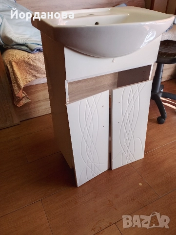 pvc шкаф със керамична мивка, снимка 6 - Мивки - 52630177