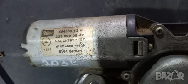 Моторче задна чистачка Mercedes C-Class W203 комби, снимка 3 - Части - 48898695