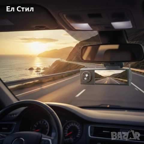 Видеорегистратор Vehicle BlackBox DVR FULL HD 1080 + задна камера