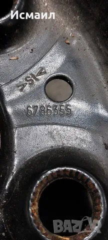 Железни джанти за BMW 16ц, снимка 6 - Гуми и джанти - 48733293