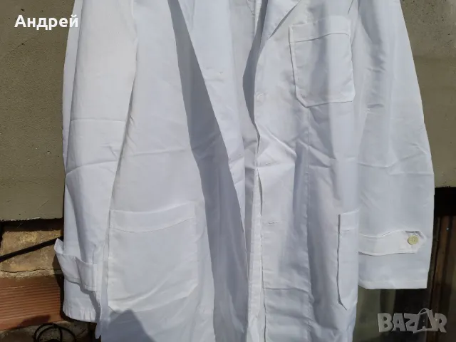 Стара мъжка медицинска престилка, снимка 4 - Други ценни предмети - 47853927