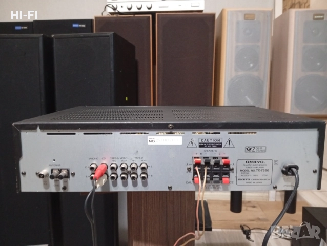 Onkyo TX-7520, снимка 3 - Ресийвъри, усилватели, смесителни пултове - 52219584