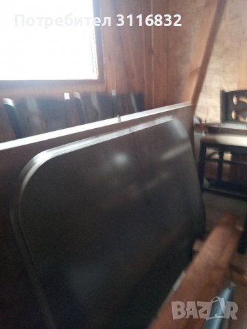 Чисто нова трапезна маса от масивно дърво бук разтегателна , снимка 1