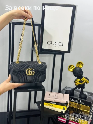 Gucci Дамска Чанта Гучи - Налични Различни Цветове Код A632, снимка 9 - Чанти - 50588458