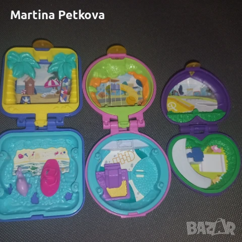 Лот къщички Поли Покет, снимка 6 - Кукли - 50714813