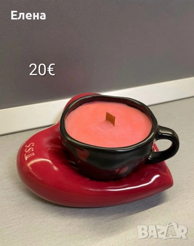 Ароматни свещи, снимка 7 - Ръчно изработени сувенири - 53141068