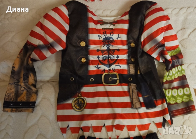 Детски костюм за Хелоуин -пират, снимка 3 - Други - 52200247