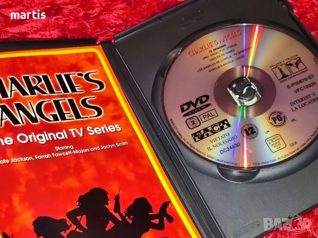 Charlie's Angels DVD tv series Бг.суб., снимка 2 - DVD филми - 38707433