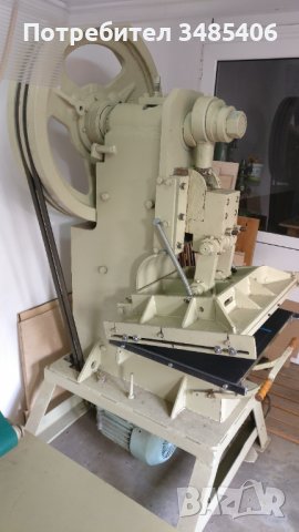 Ексцентър преса пригодена за щанцоване, снимка 3 - Хидравлични и пневматични чукове - 39771730