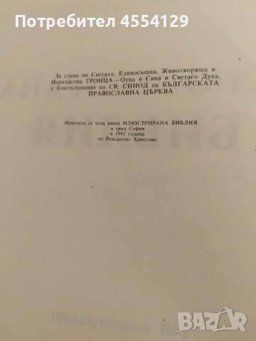 Илюстрирана библия, снимка 3 - Специализирана литература - 51583717