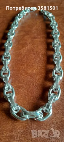 144/Сребърен Синджир-120грама.🇧🇬, снимка 2 - Колиета, медальони, синджири - 49581026