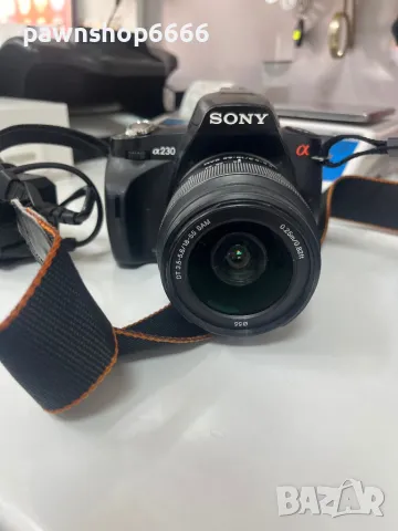 Фотоапарат Sony DSLR-A230 + Обектив Sony SAL1855, снимка 10 - Фотоапарати - 50370972