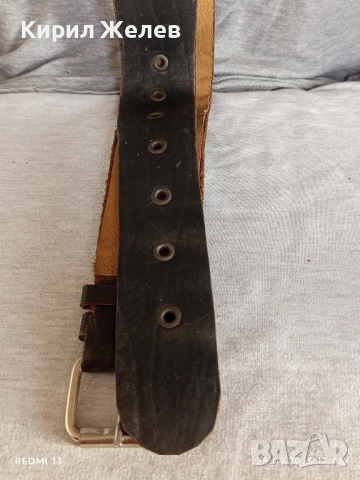 Модерен кожен колан с капси много красив стилен дизайн 28019, снимка 3 - Колани - 51868817