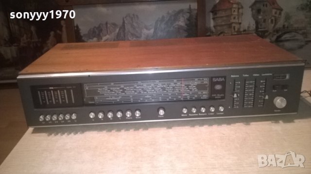 SABA HIFI STUDIO 8050 STEREO RECEIVER-ВНОС ХОЛАНДИЯ, снимка 2 - Ресийвъри, усилватели, смесителни пултове - 27793642