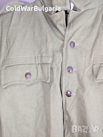 Българска военна куртка – производство 1984 – Оригинална от Студената война, снимка 3 - Спортни дрехи, екипи - 52494643