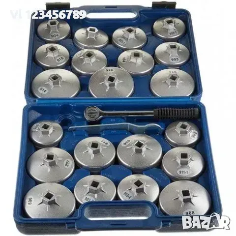 Ключове за маслен филтър Forsage , универсални 1/2", 23 части к-т, снимка 2 - Аксесоари и консумативи - 49749398