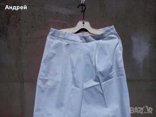 Стар бял работен панталон, снимка 2 - Други ценни предмети - 28354999