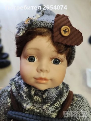 порцеланова колекционерска кукла 35лв, снимка 1