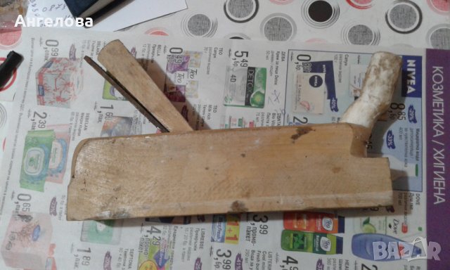 Мет. и дървено  ренде, снимка 3 - Железария - 27996088