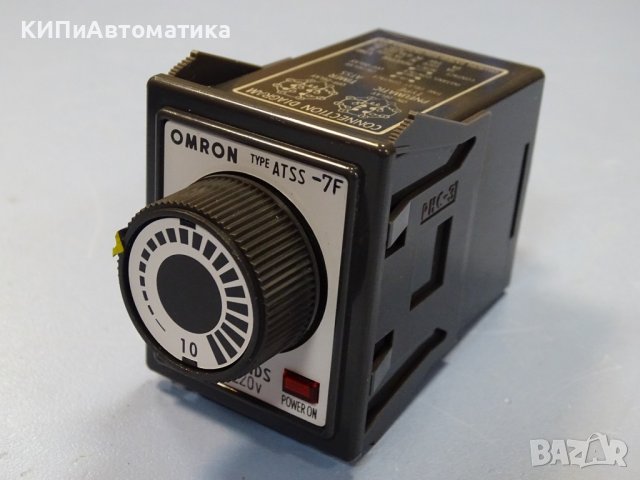 реле време Omron ATSS-7F 10s 220VAC Delay pneumatic timer OFF, снимка 2 - Резервни части за машини - 37673058