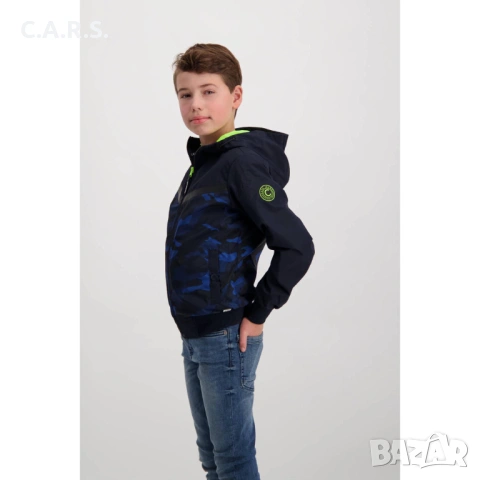 НОВО Яке Cars Jeans "DULLHAM" Water Repellent Navy, снимка 2 - Детски якета и елеци - 53495639
