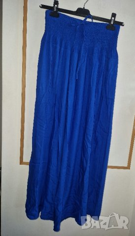 Пола панталон Универсален размер наситено синьо, снимка 2 - Панталони - 42936713