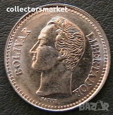 25 центими 1990, Венецуела, снимка 2 - Нумизматика и бонистика - 28296066