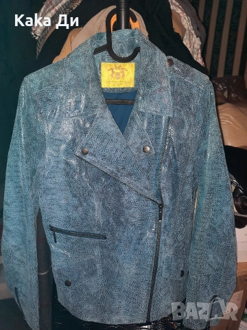 Яке от ЕСТЕСТВЕНА КОЖА, снимка 10 - Якета - 53113147