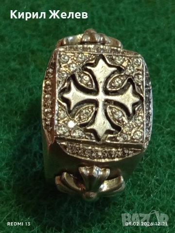 Католически Епископски пръстен сребърен уникат за КОЛЕКЦИОНЕРИ 50751, снимка 14 - Пръстени - 53412295