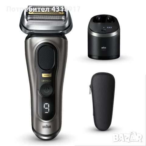 Електрическа самобръсначка Braun 9 pro + сухо/мокро, снимка 2 - Електрически самобръсначки - 50914732