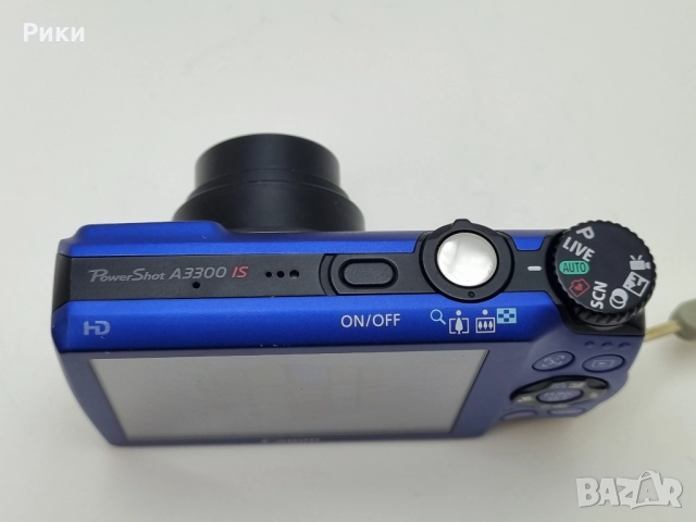 Canon PowerShot A3300 IS 16.0MP Compact Digital Camera камера, снимка 9 - Фотоапарати - 52729461