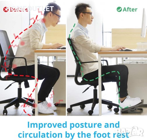 Ергономична подложка за крака DSN-03048, снимка 6 - Други - 36807957