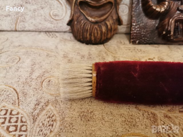 Стара почистваща четка за плочи, снимка 7 - Антикварни и старинни предмети - 43369373
