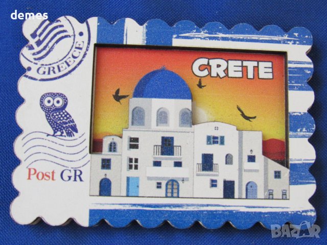 3Dмагнит от остров Крит, снимка 2 - Колекции - 43428657