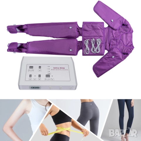 Апарат за лимфен дренаж и инфрачервено отопление, отслабване, целулит, снимка 6 - Козметични уреди - 52034336