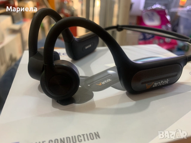 Слушалки с костна проводимост , Водоустойчиви слушалки , Вградена памет, снимка 6 - Bluetooth слушалки - 52736060