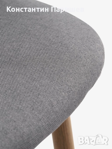 Чисто нови трапезни сиви столове, снимка 4 - Столове - 52163593