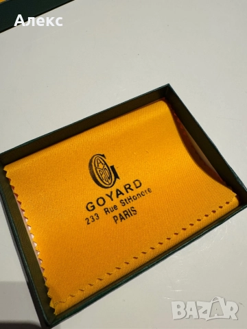 Портфейл - cardholder - Goyard - черен и зелен, стилни и компактни, снимка 4 - Портфейли, портмонета - 51954631