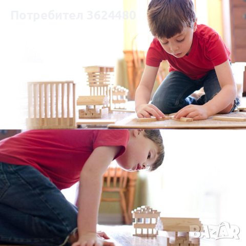3669 Дървен конструктор за деца, снимка 9 - Конструктори - 37550094