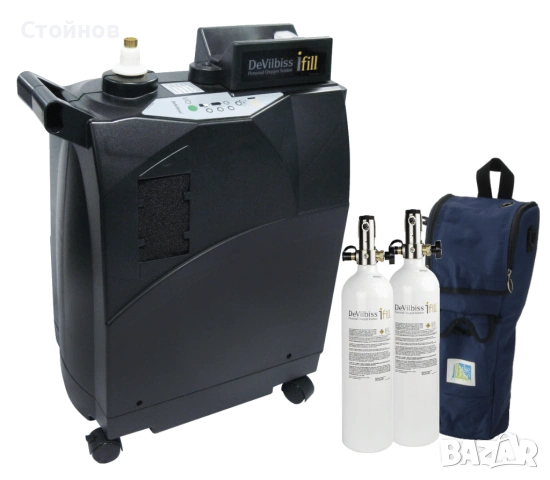 Станция за пълнене на бутилки с кислород DeVilbiss
