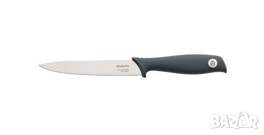 Нож Brabantia TASTY+ DARK GREY 13.3 см.