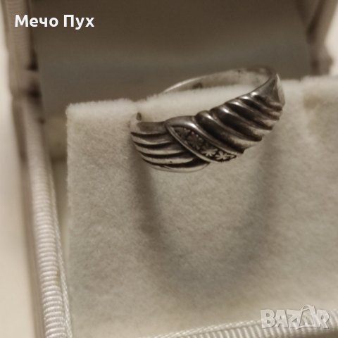 Сребърен пръстен (198), снимка 2 - Пръстени - 43766721
