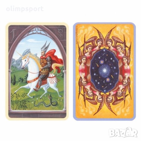 карти оракул AGM MYSTICAL LENORMAND  нови Тази колода с 36 карти насърчава читателите да изследват с, снимка 3 - Карти за игра - 32694083
