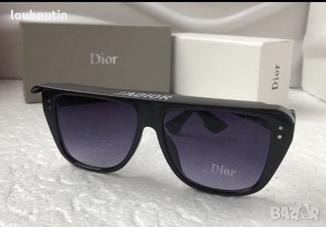DIOR J’DIOR прозрачни слънчеви с козирка с лого, снимка 3 - Слънчеви и диоптрични очила - 28357758