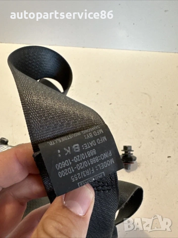 Преден ляв предпазен колан за KIA Carens 2.0 CRDi (2007-2011) 88810-1D600, снимка 2 - Части - 53454533