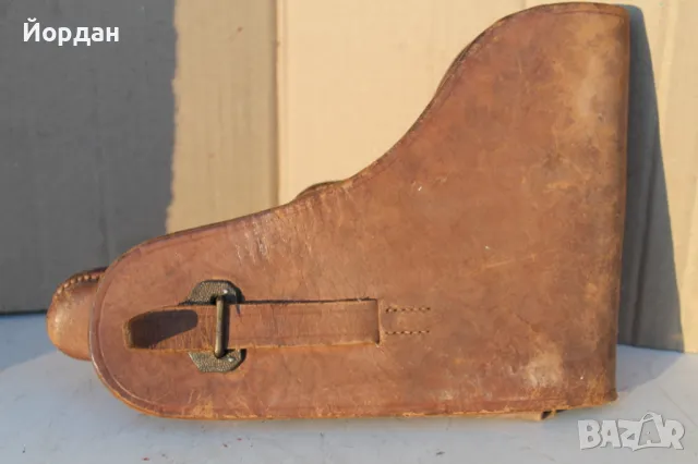 Кобур от естествена кожа за ''Люгер Р-08''