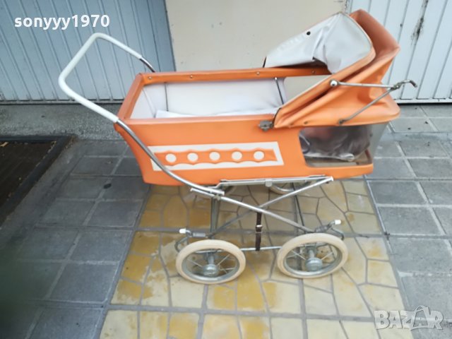 АНТИКА-РЕТРО КОЛИЧКА ЗА БЕБЕ/КУКЛА-80Х70Х45СМ