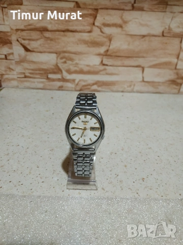 предлагам мъжки часовник Сейко 5 автоматик 21jewes, снимка 2 - Мъжки - 53449114