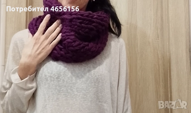 Шалове снуд или шал-яка + подарък+ доставка 28 лв, снимка 13 - Шалове - 52561093