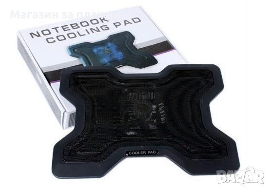 Охладител за лаптоп с вентилатор - до 15" инча, снимка 7 - Лаптоп аксесоари - 28460626